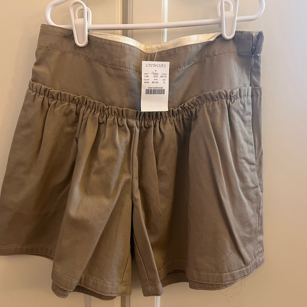 Crewcuts Girls Khaki Skort / shorts